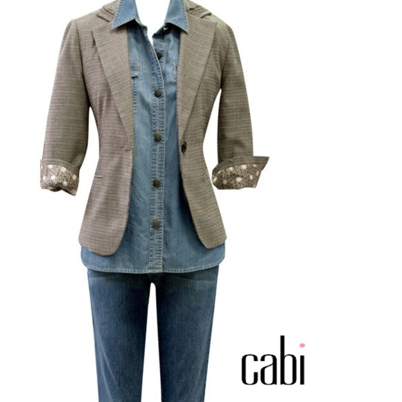 Lovely Vintage cabi Fall 2012 Barrister Blazer - Picture 1 of 8
